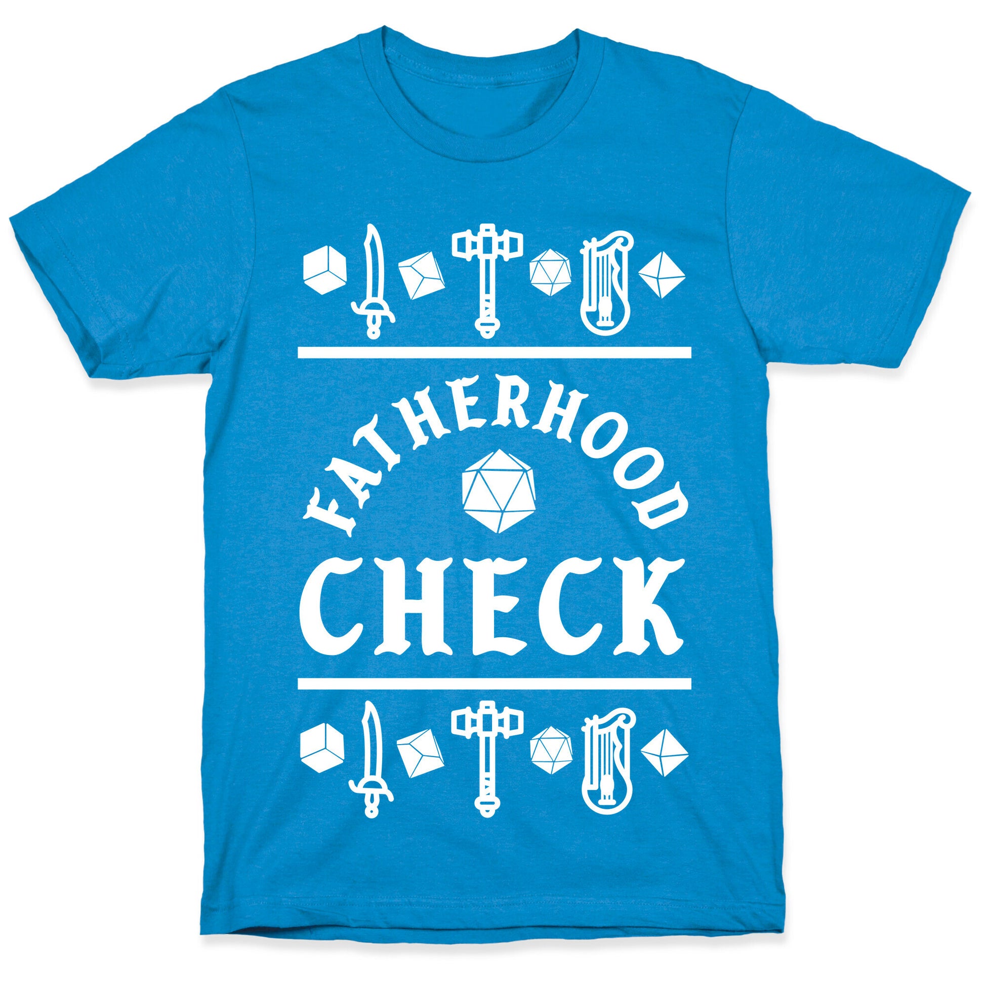 Fatherhood Check T-Shirt