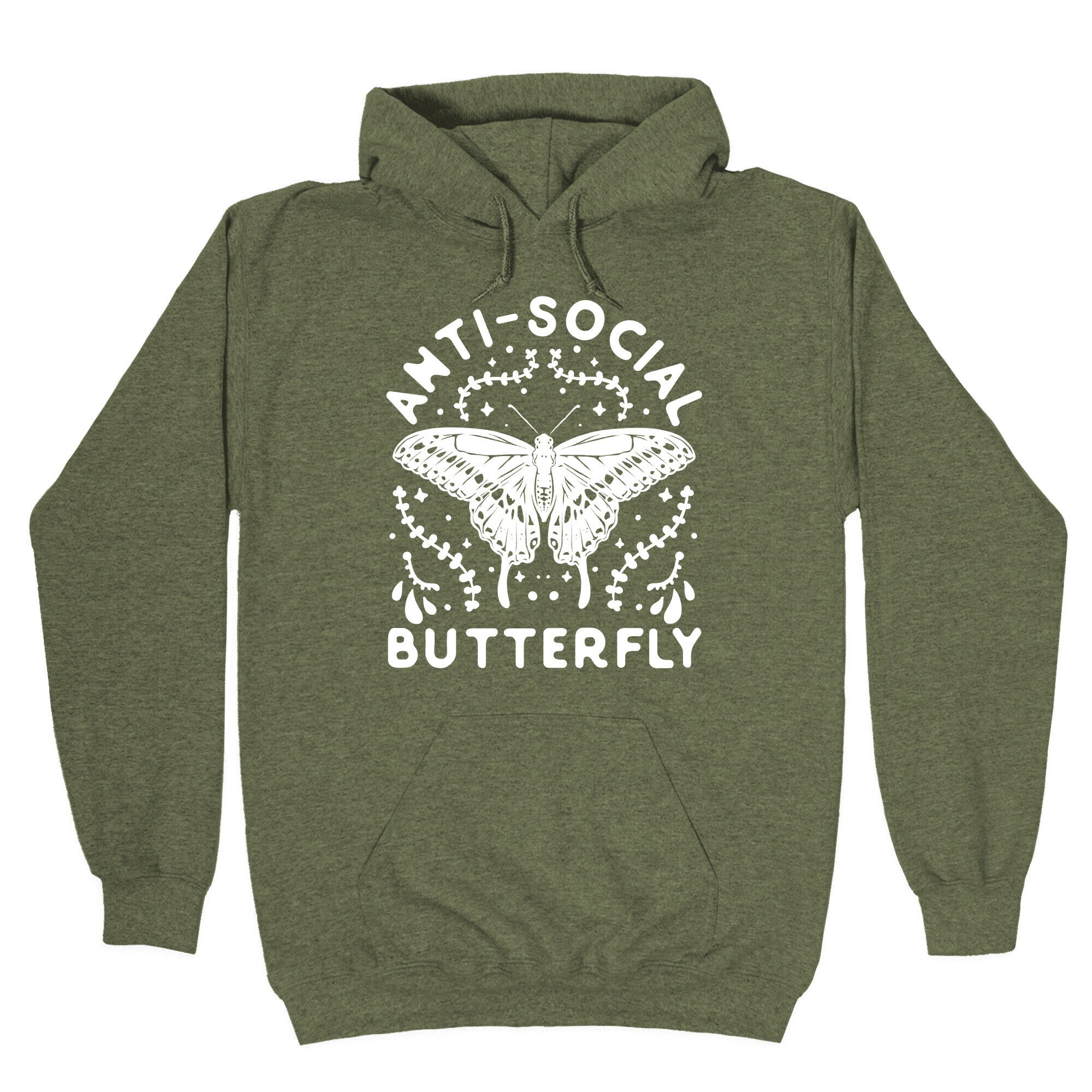 Anti-Social Butterfly Hoodie