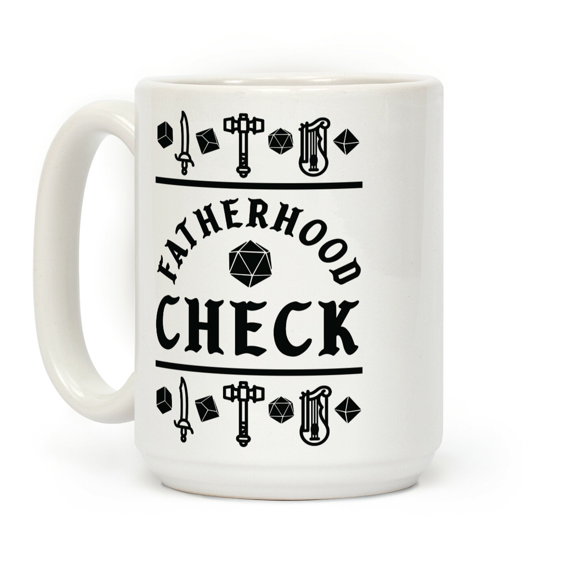 Fatherhood Check Coffee Mug