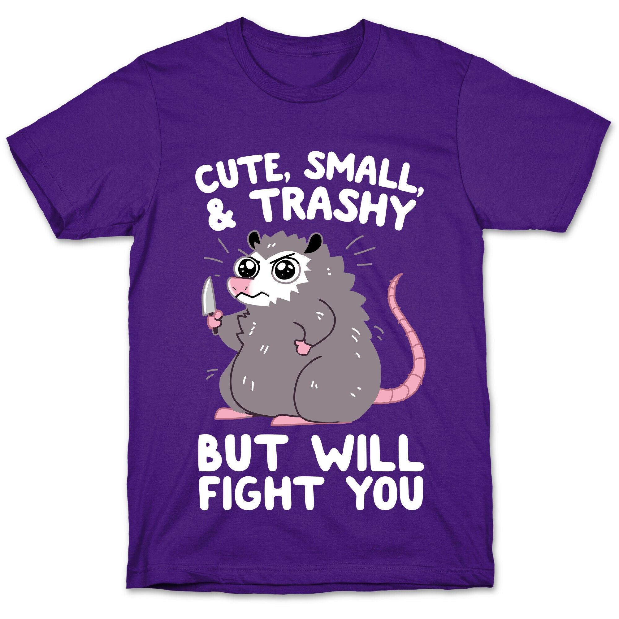 Cute, Small, & Trashy, But Will Fight You T-Shirt
