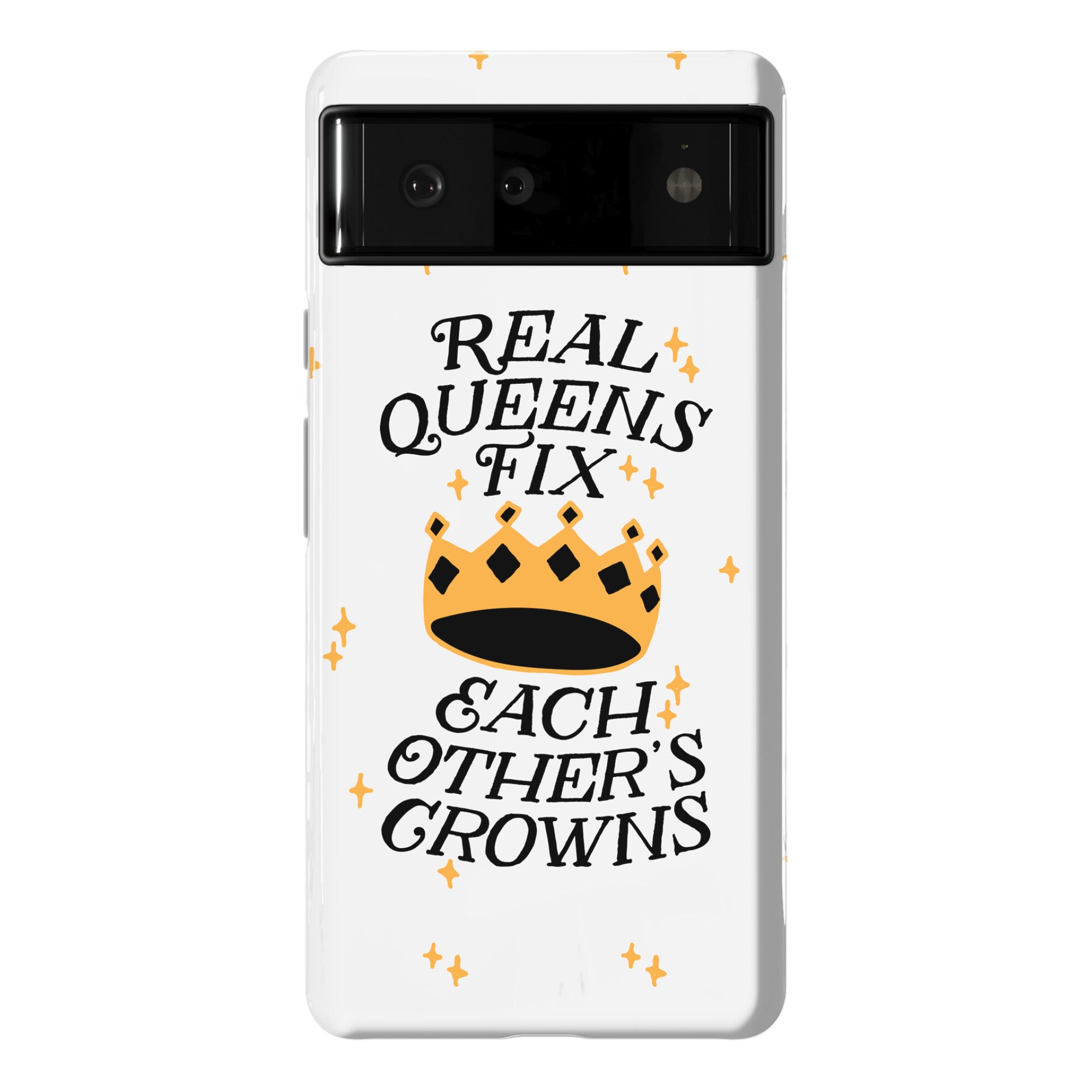 Real Queens Fix Each Other's Crowns Phone Case