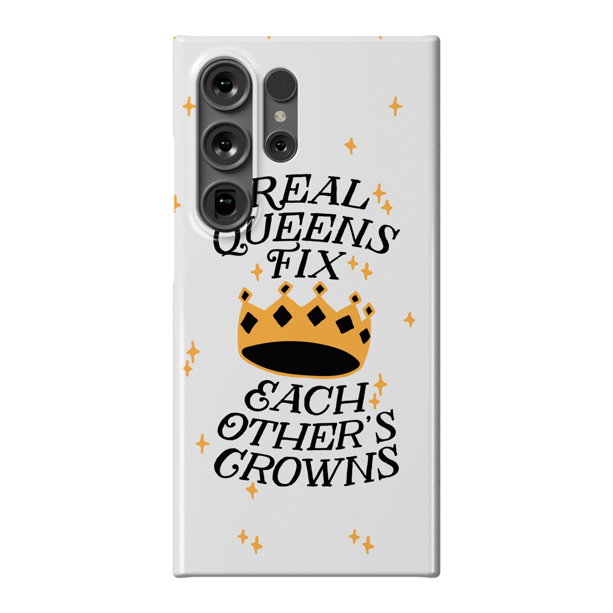 Real Queens Fix Each Other's Crowns Phone Case