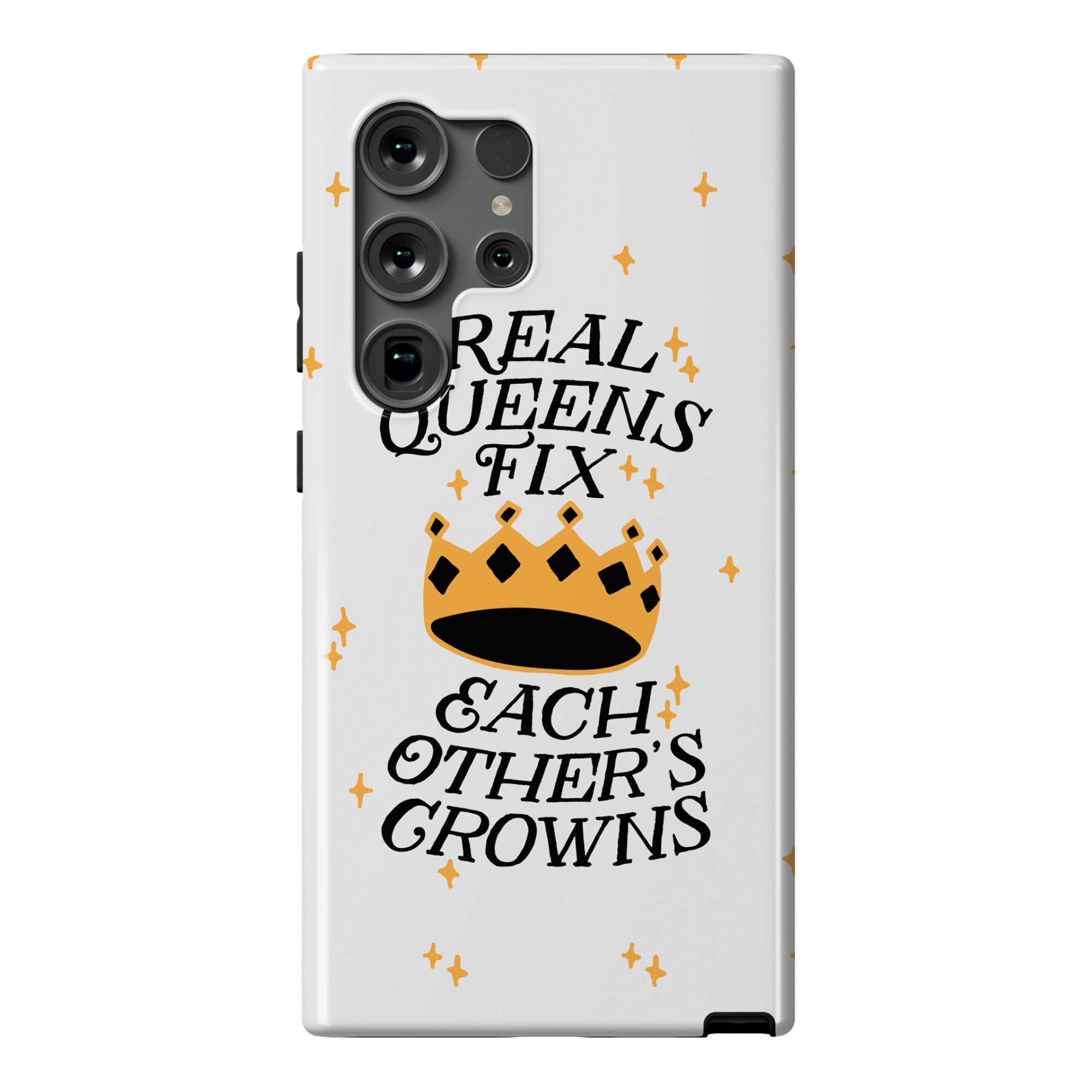 Real Queens Fix Each Other's Crowns Phone Case