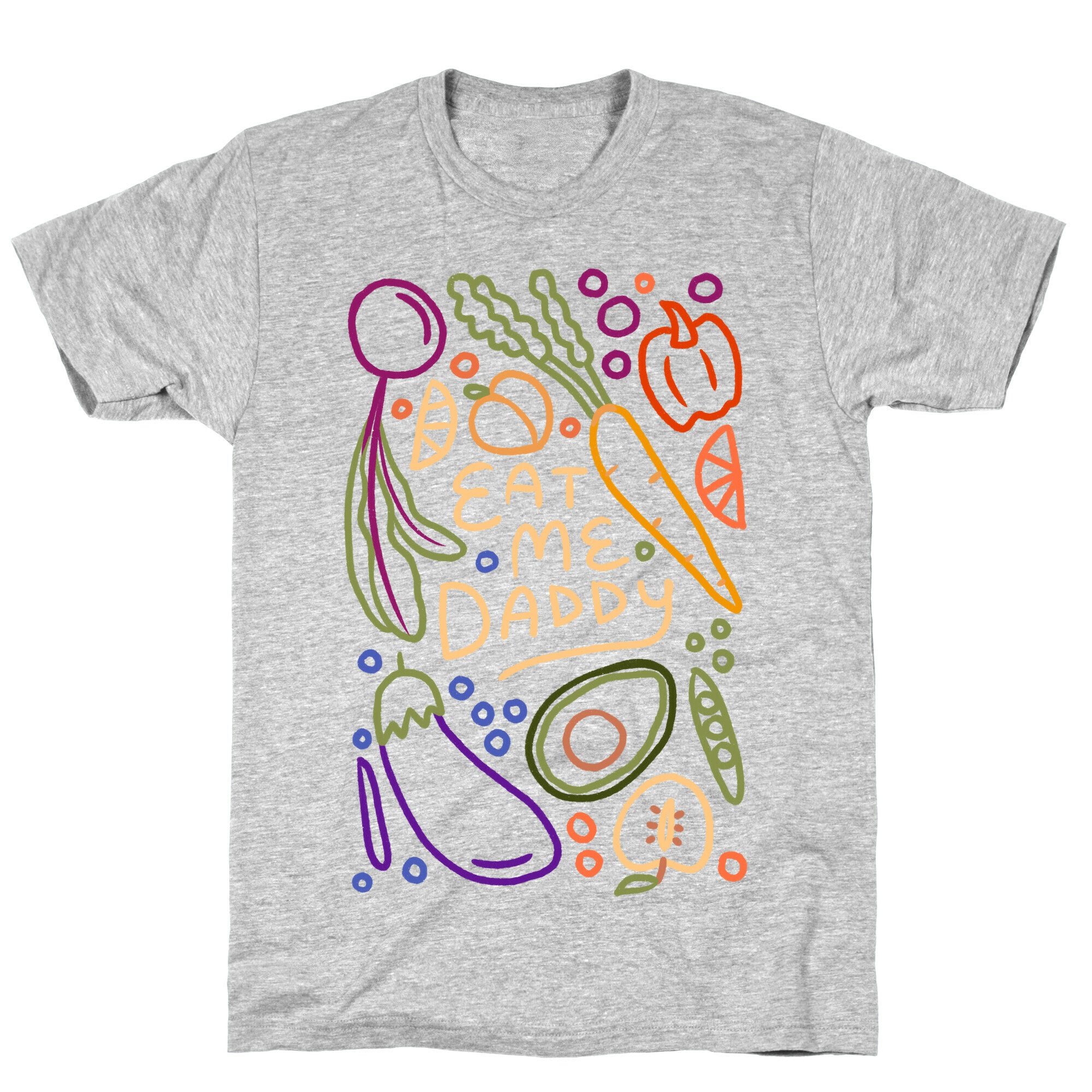 Eat Me Daddy Garden Pattern T-Shirt