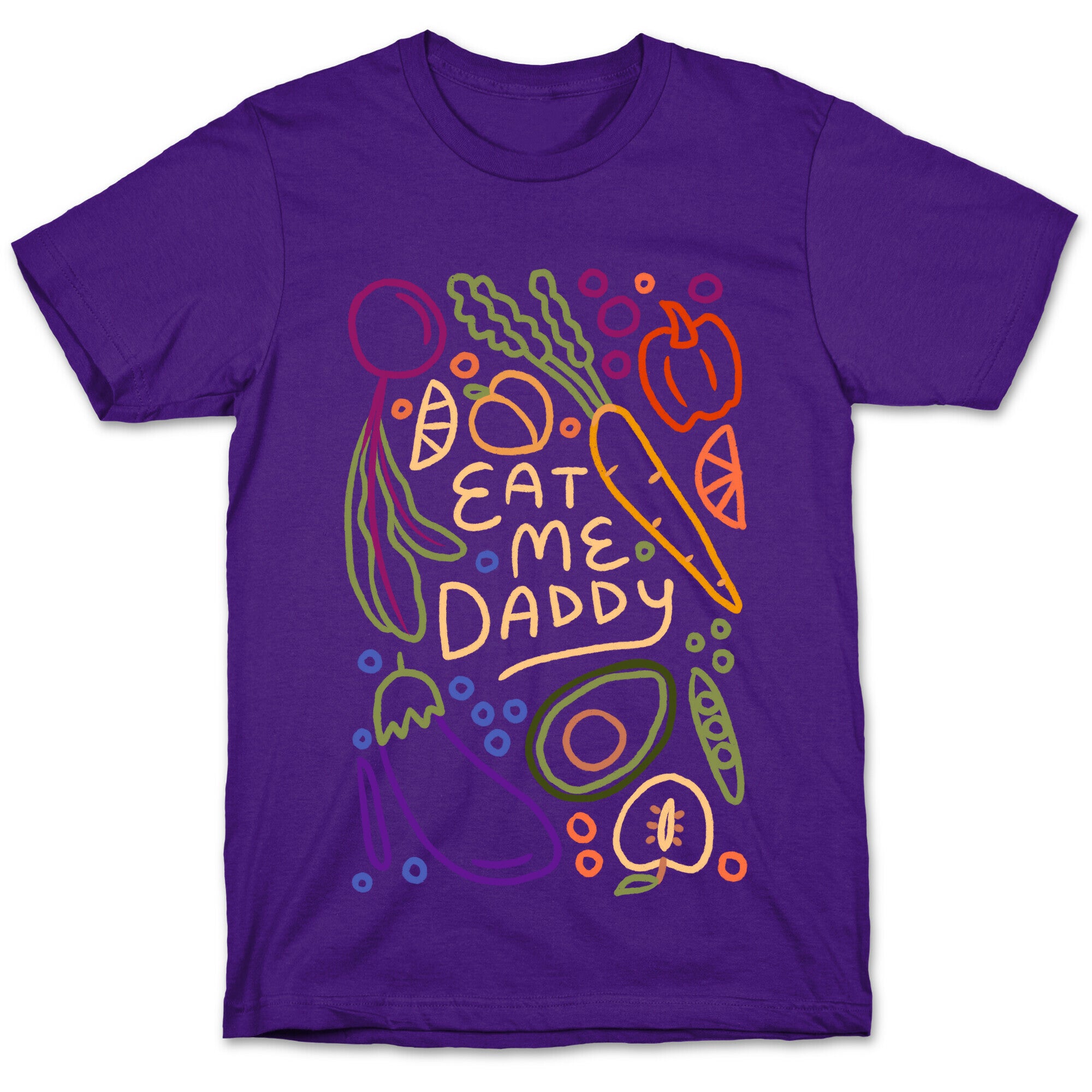 Eat Me Daddy Garden Pattern T-Shirt