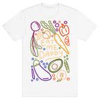 Eat Me Daddy Garden Pattern T-Shirt