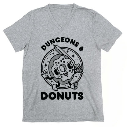 Dungeons and Donuts V-Neck