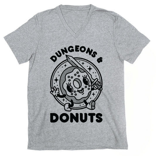 Dungeons and Donuts V-Neck