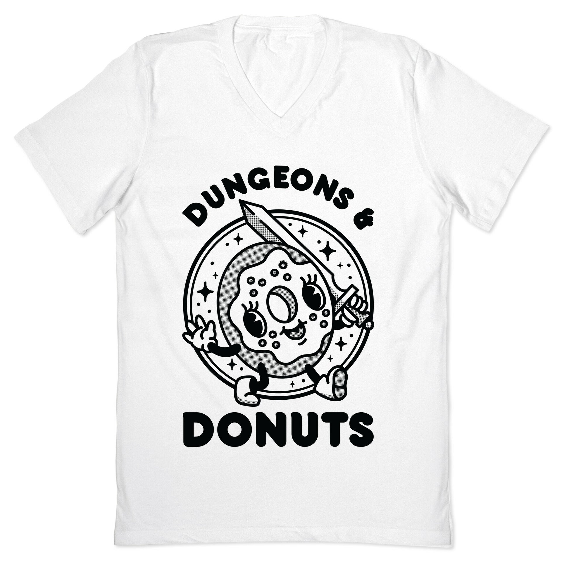 Dungeons and Donuts V-Neck