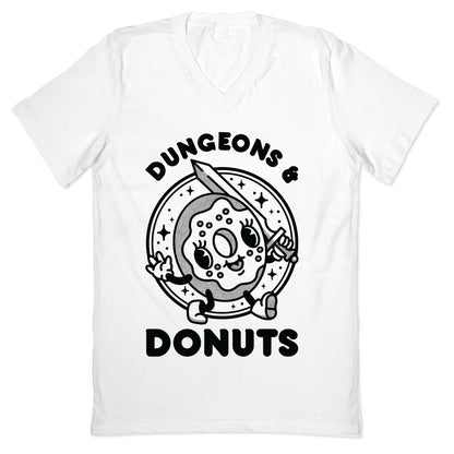 Dungeons and Donuts V-Neck