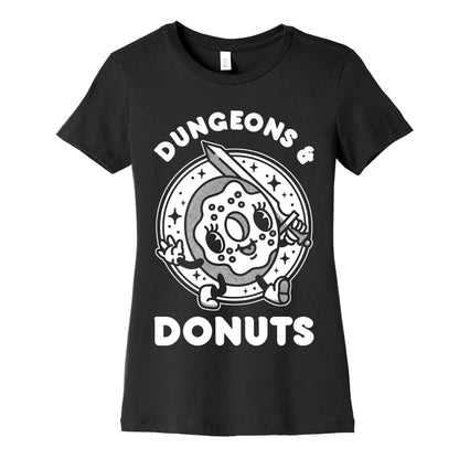 Dungeons and Donuts Women's Cotton Tee