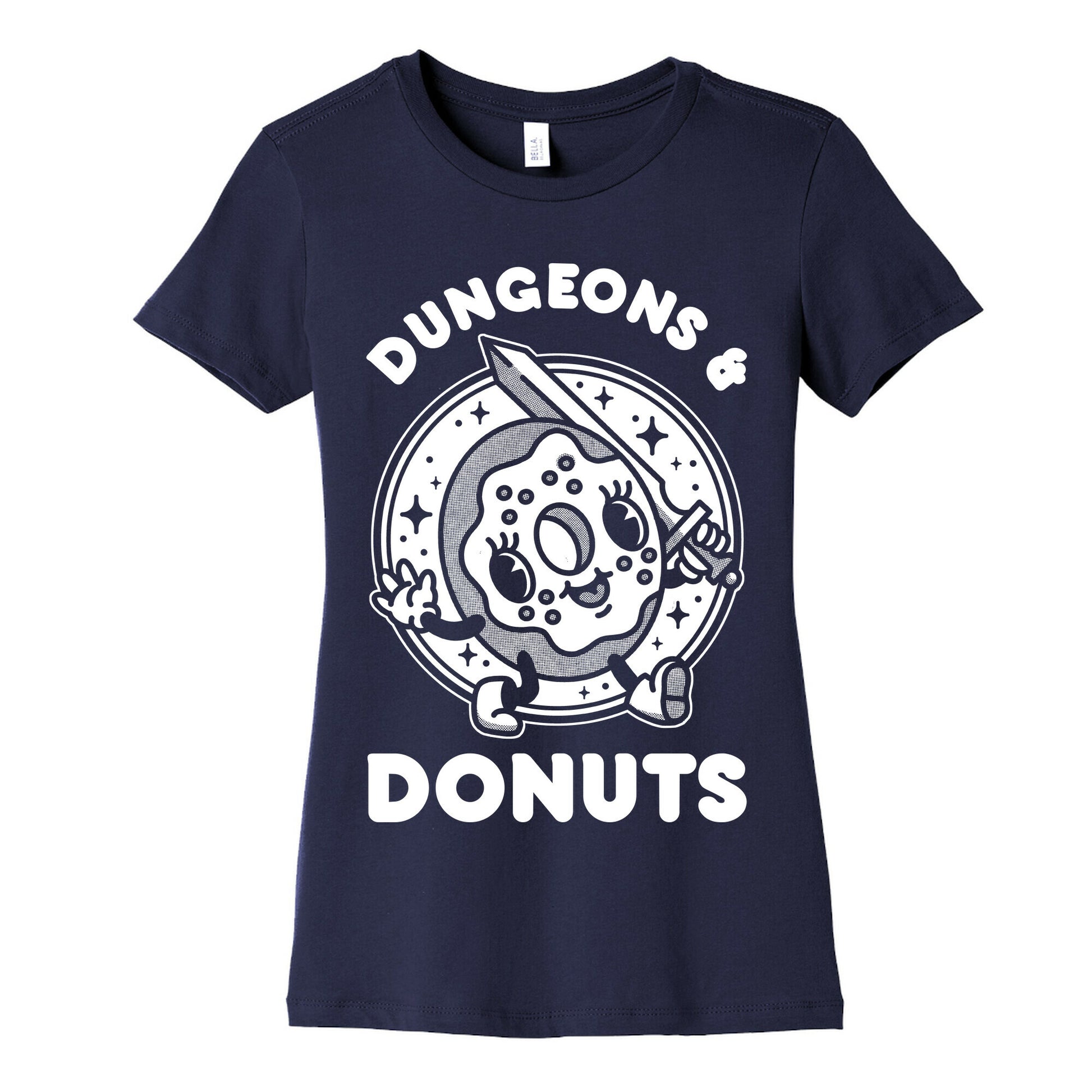 Dungeons and Donuts Women's Cotton Tee