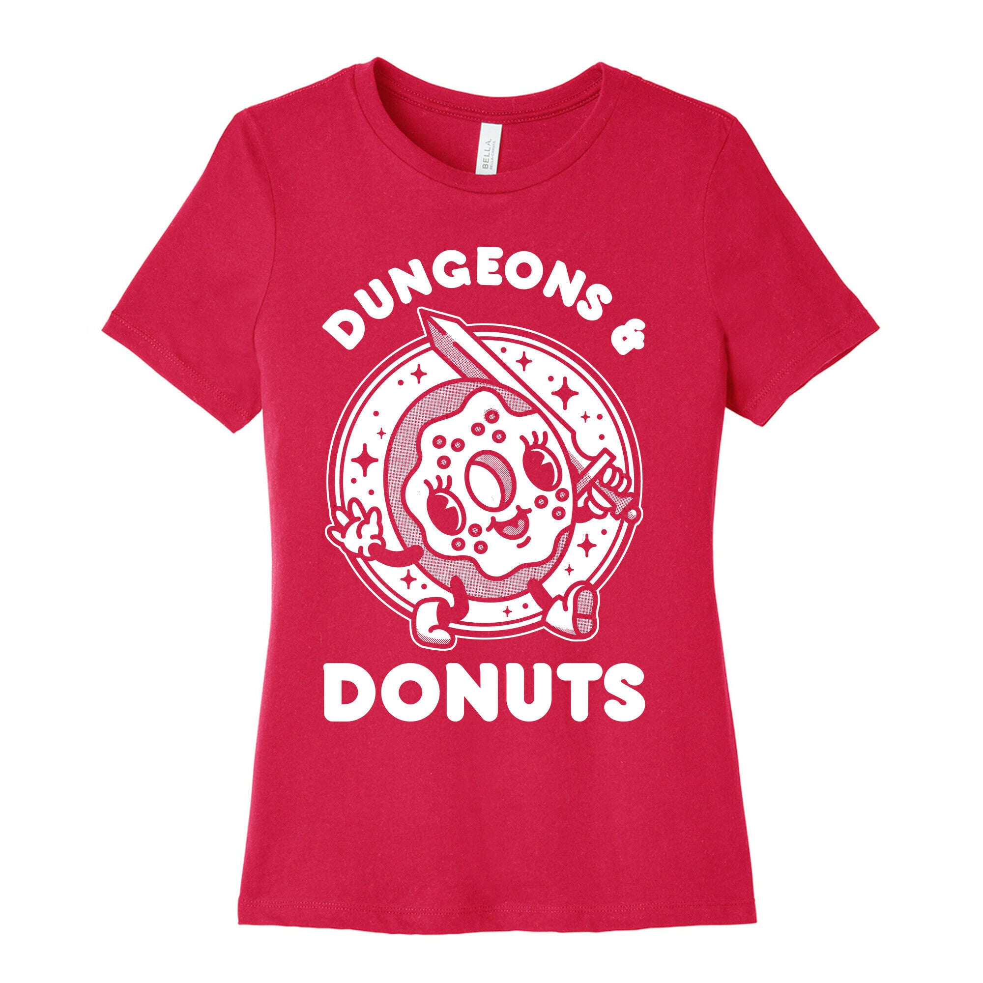 Dungeons and Donuts Women's Cotton Tee