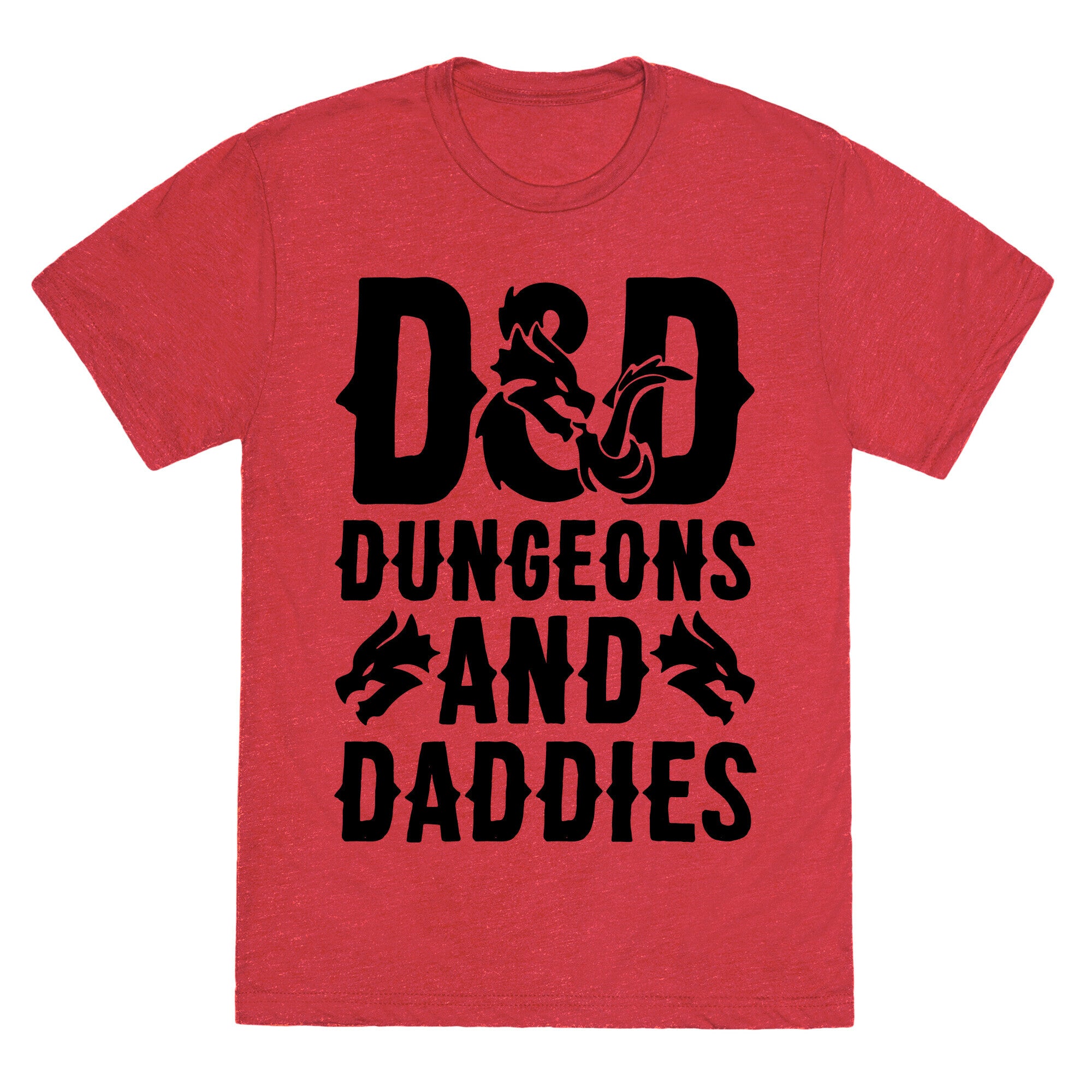 Dungeons and Daddies Parody Unisex Triblend Tee