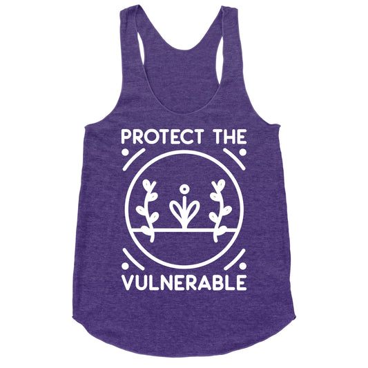 Protect The Vulnerable Racerback Tank