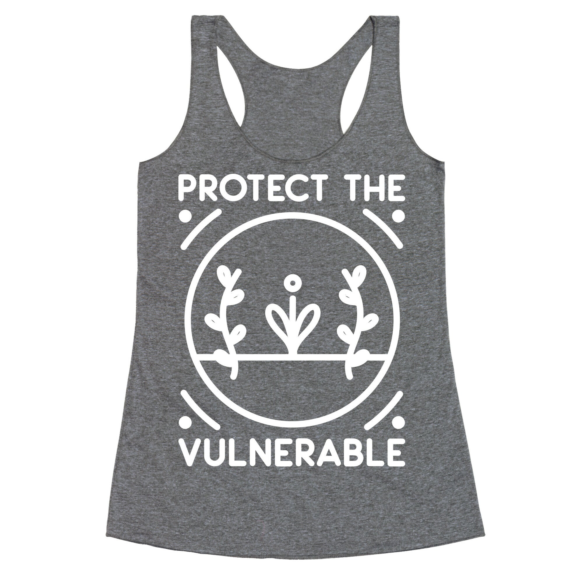 Protect The Vulnerable Racerback Tank