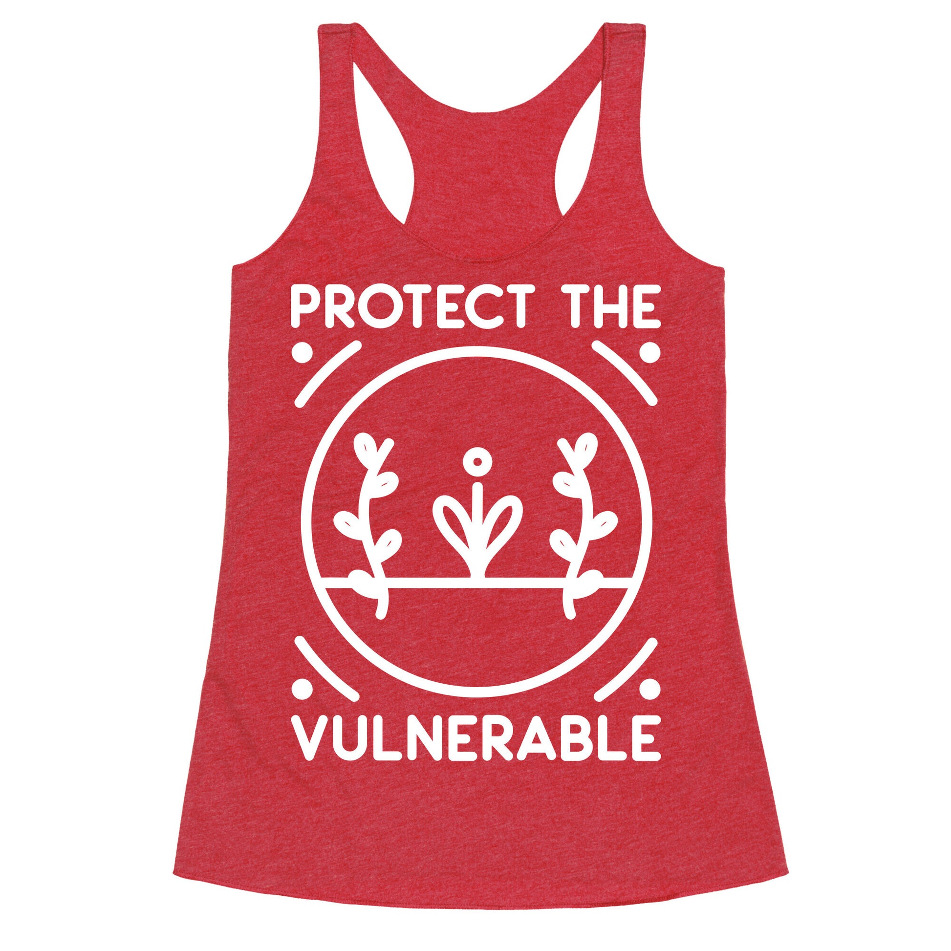 Protect The Vulnerable Racerback Tank