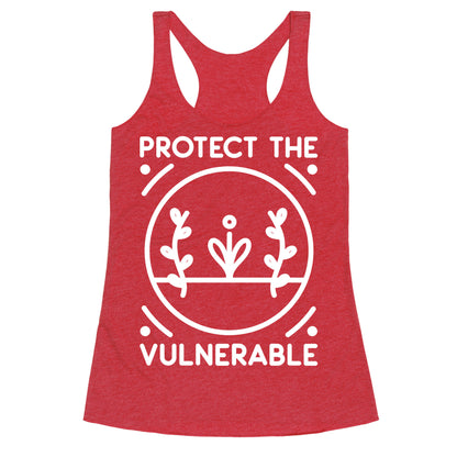Protect The Vulnerable Racerback Tank