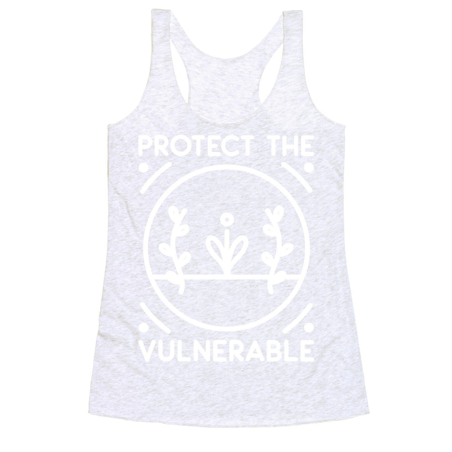 Protect The Vulnerable Racerback Tank