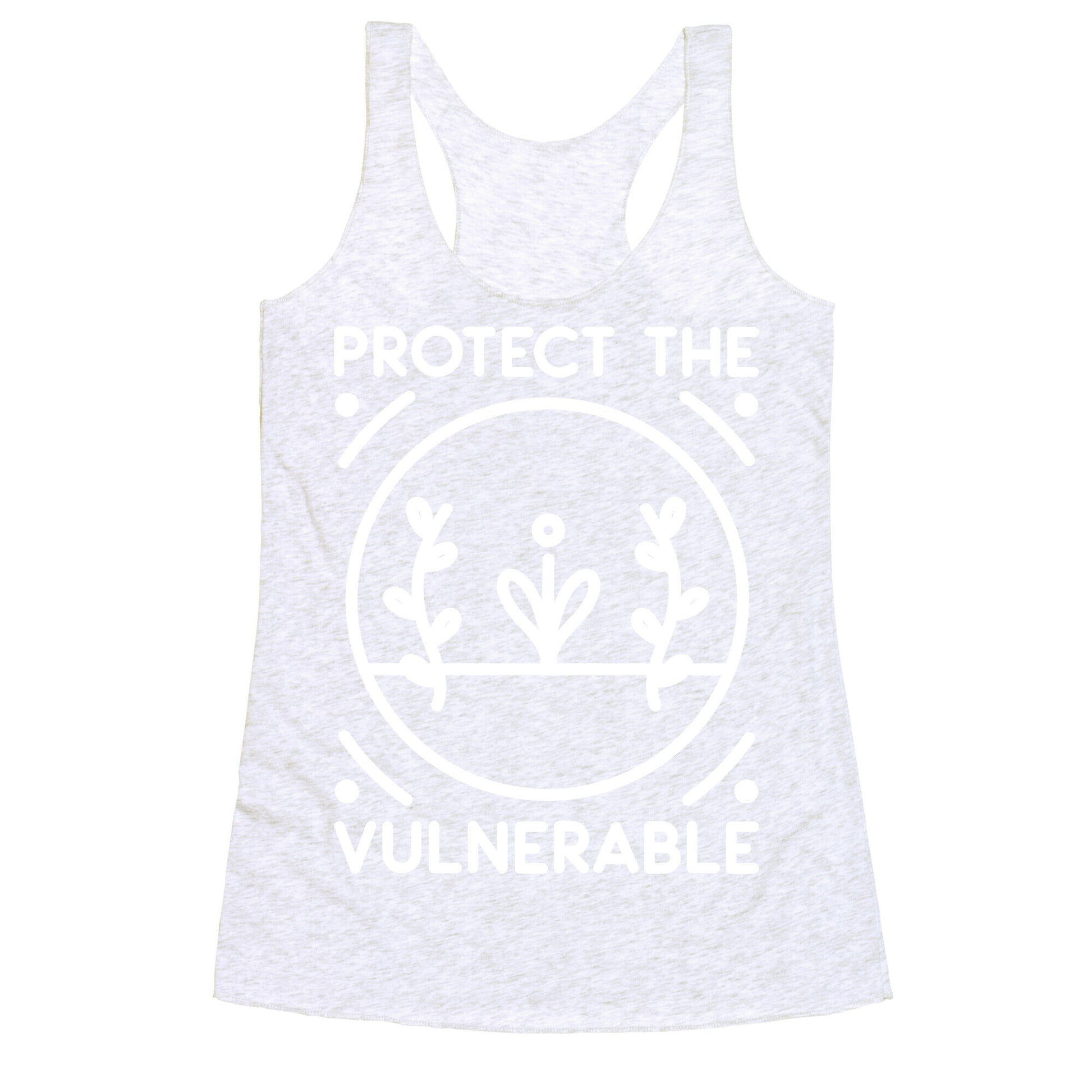 Protect The Vulnerable Racerback Tank