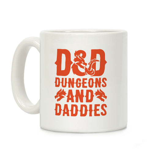 Dungeons and Daddies Parody Coffee Mug