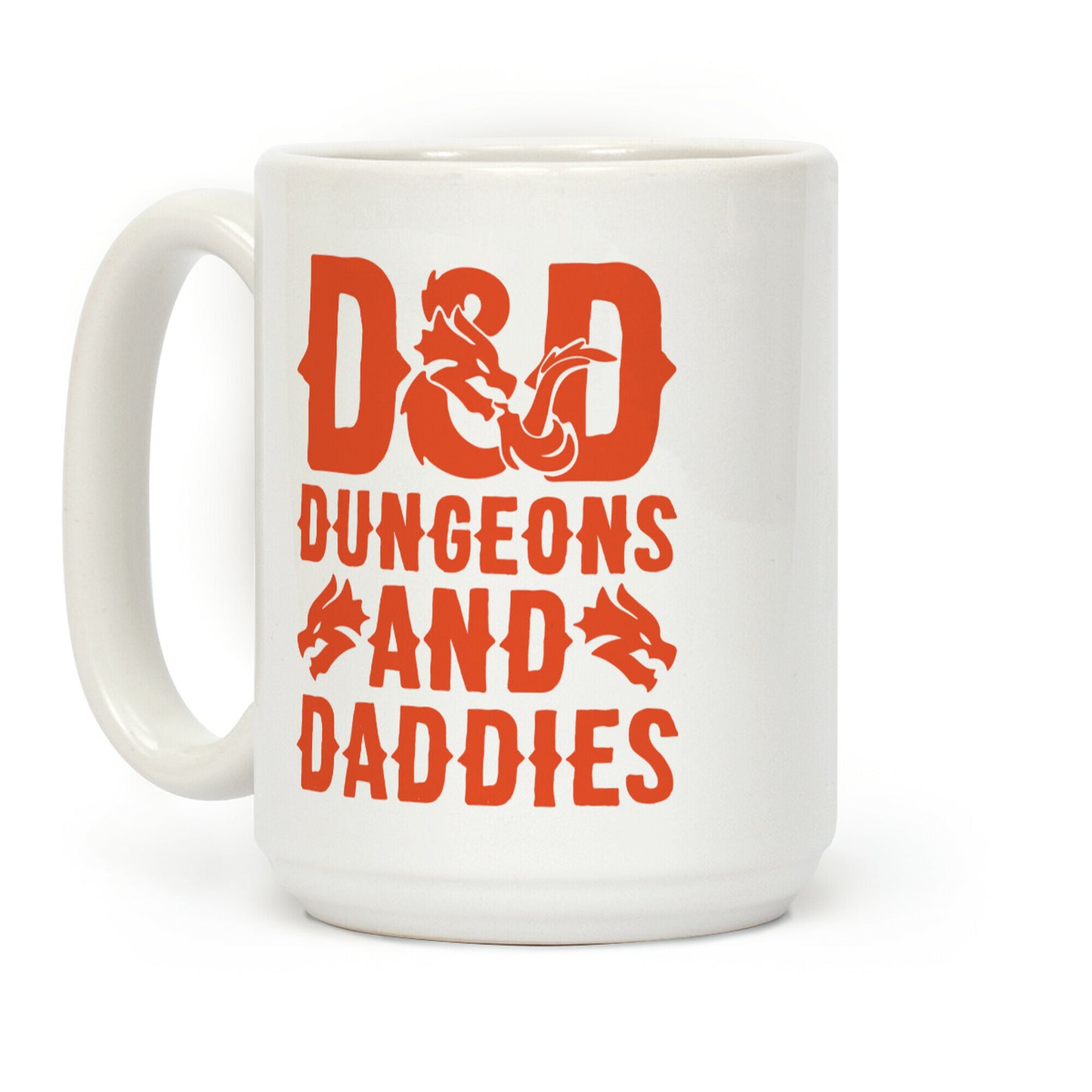 Dungeons and Daddies Parody Coffee Mug