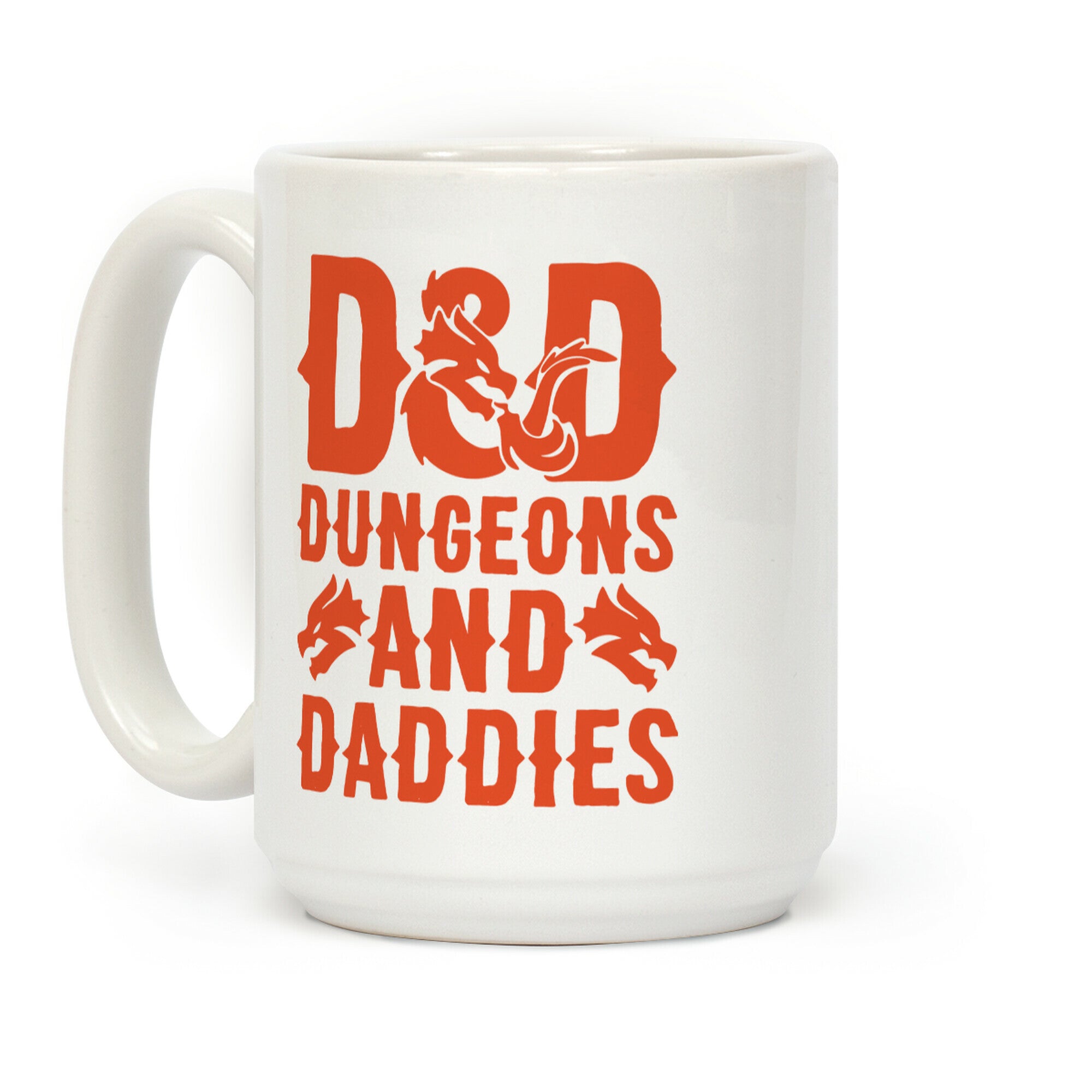 Dungeons and Daddies Parody Coffee Mug