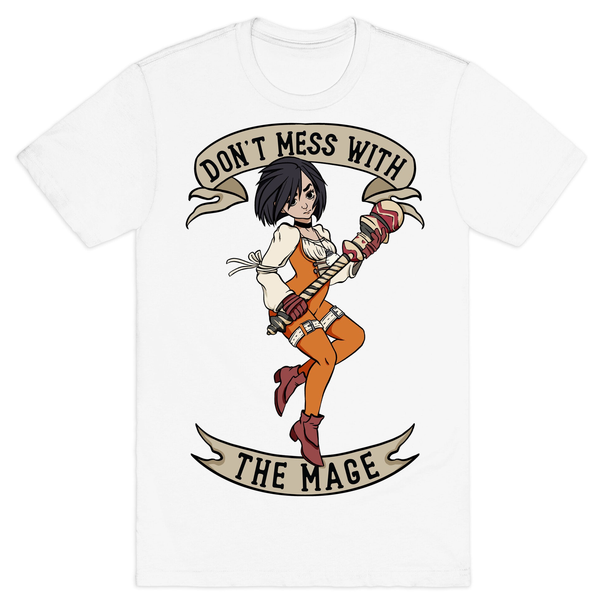 Don't Mess With the Mage Garnet T-Shirt