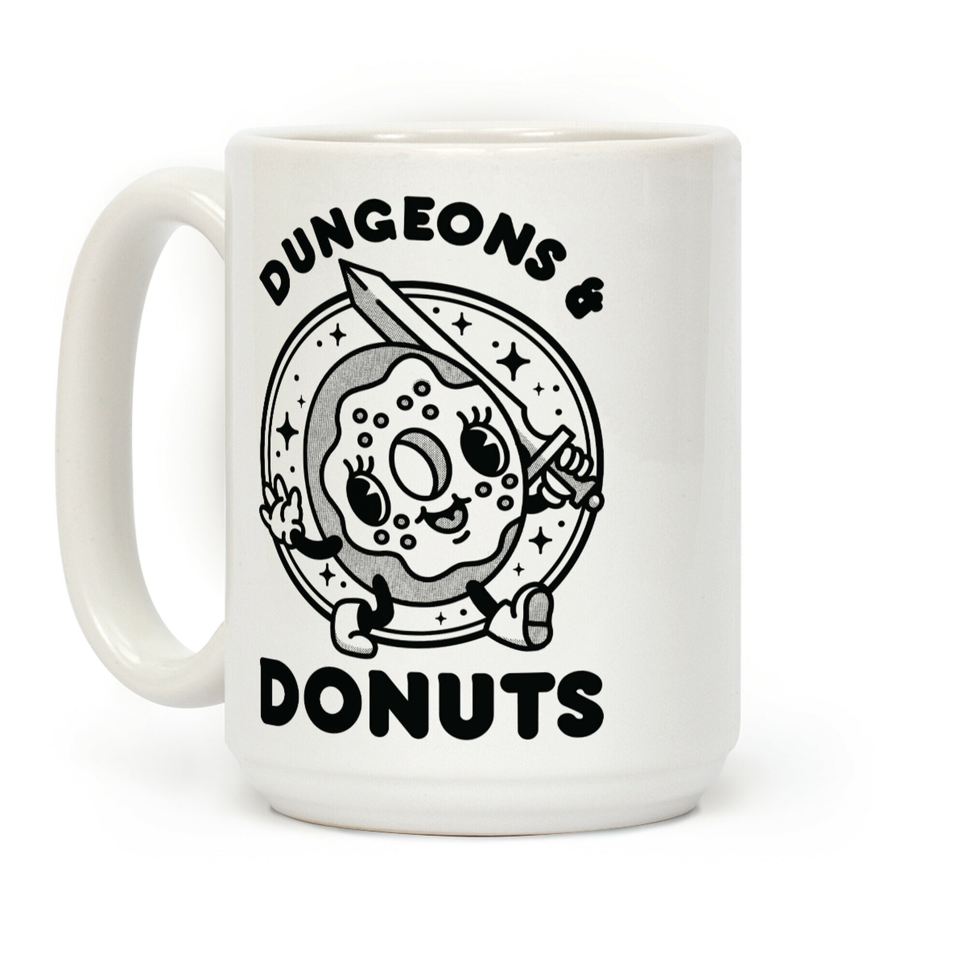 Dungeons and Donuts Coffee Mug
