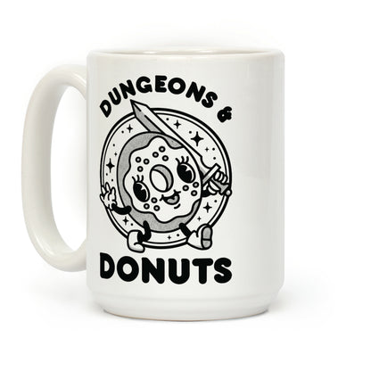 Dungeons and Donuts Coffee Mug