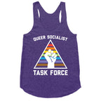 Queer Socialist Task Force Racerback Tank