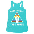 Queer Socialist Task Force Racerback Tank