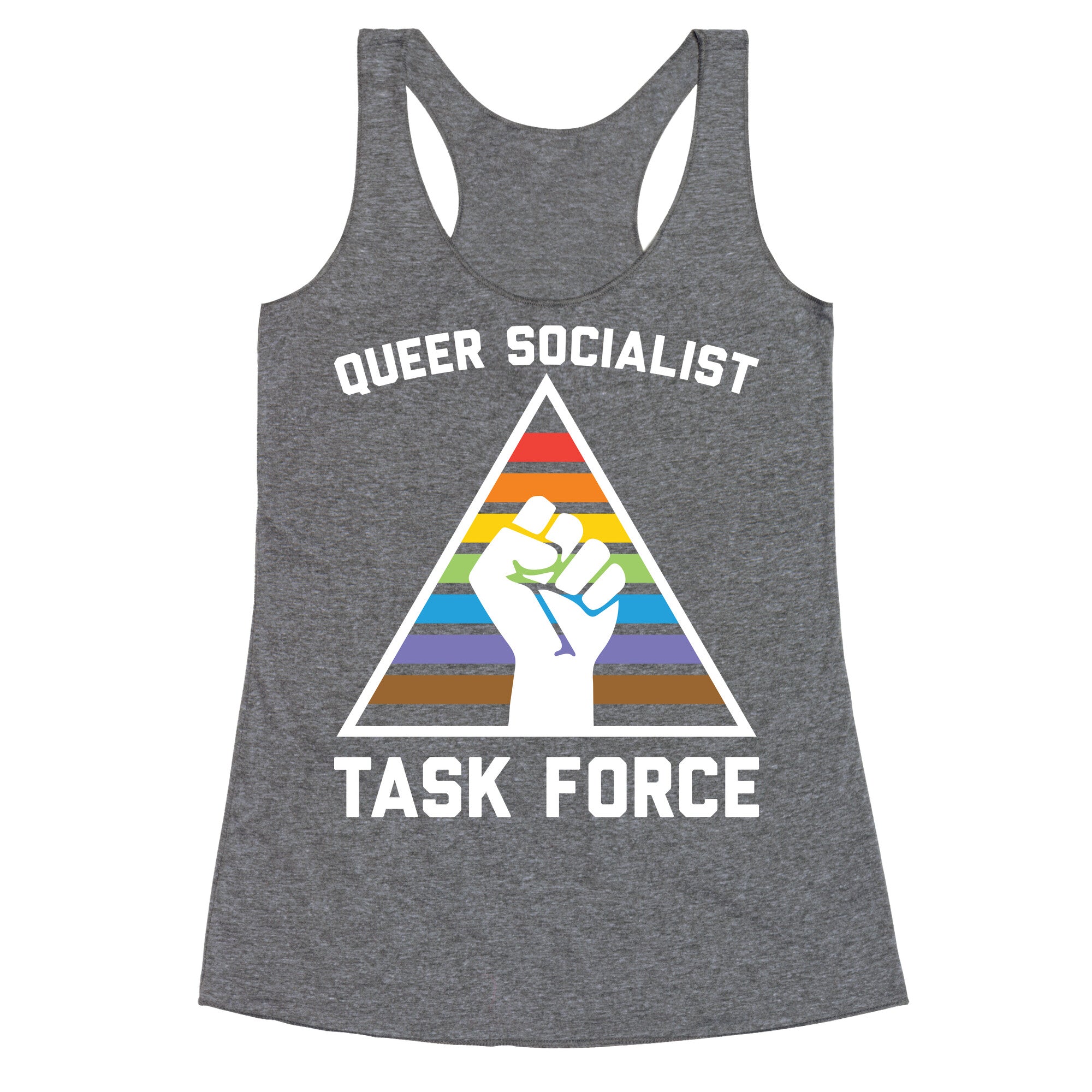 Queer Socialist Task Force Racerback Tank