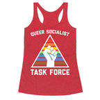 Queer Socialist Task Force Racerback Tank