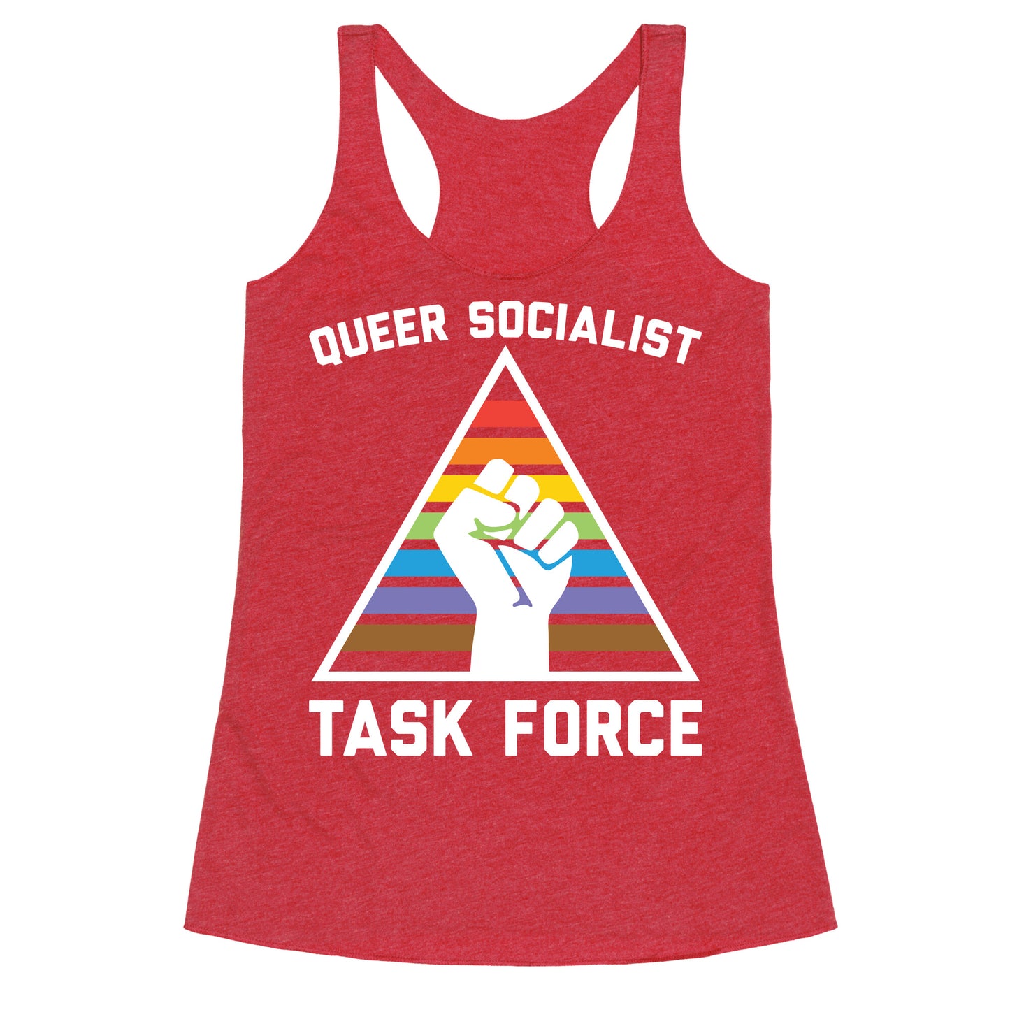 Queer Socialist Task Force Racerback Tank