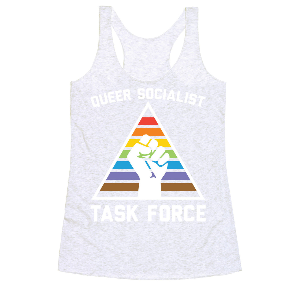 Queer Socialist Task Force Racerback Tank
