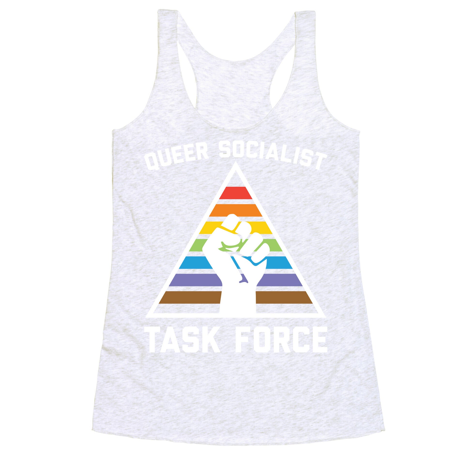 Queer Socialist Task Force Racerback Tank