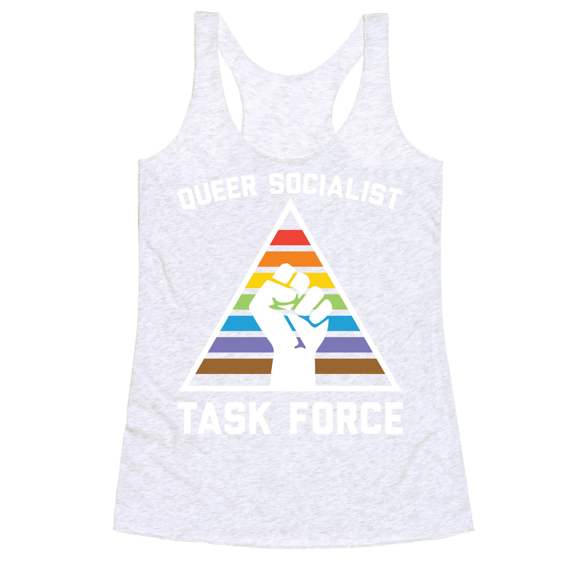 Queer Socialist Task Force Racerback Tank