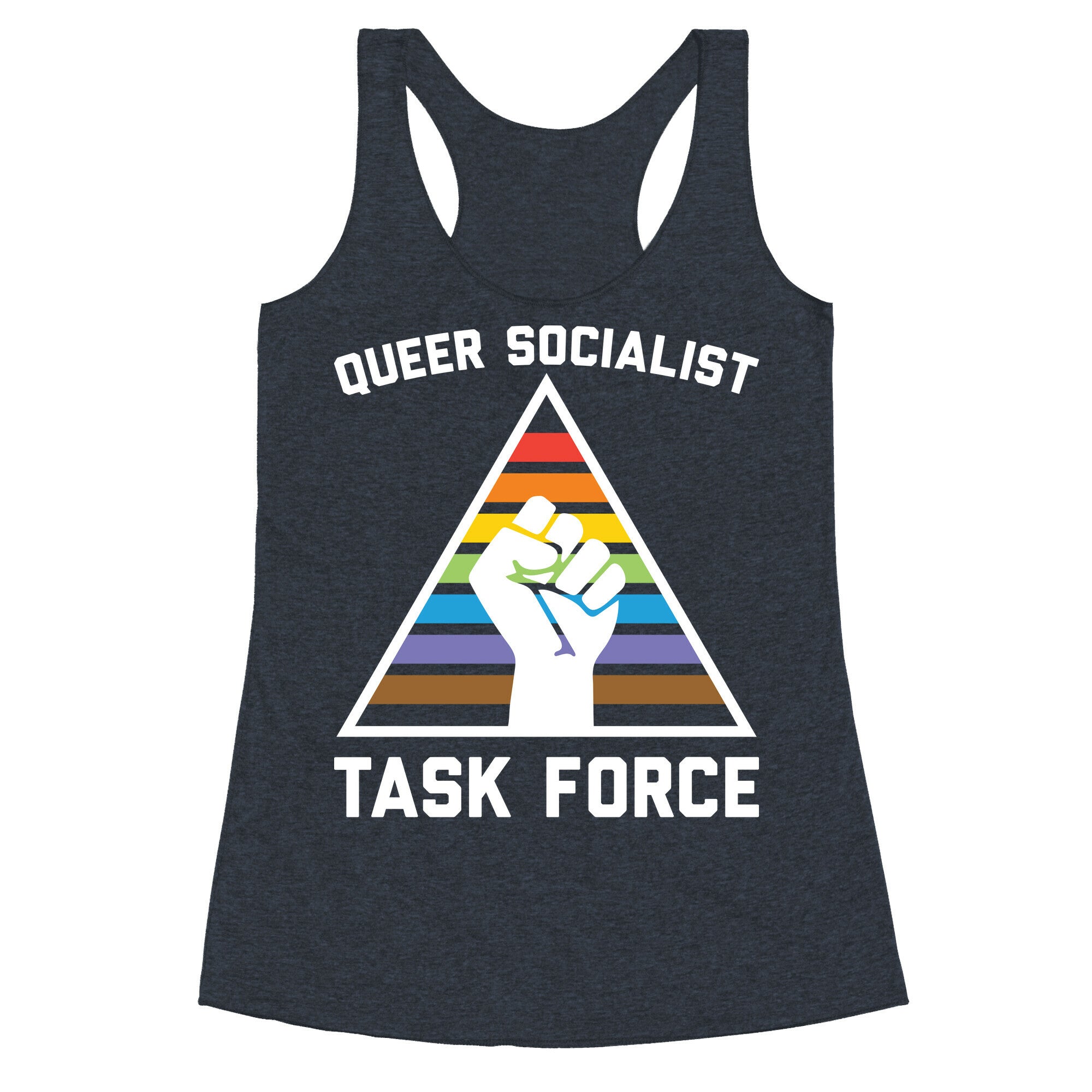 Queer Socialist Task Force Racerback Tank