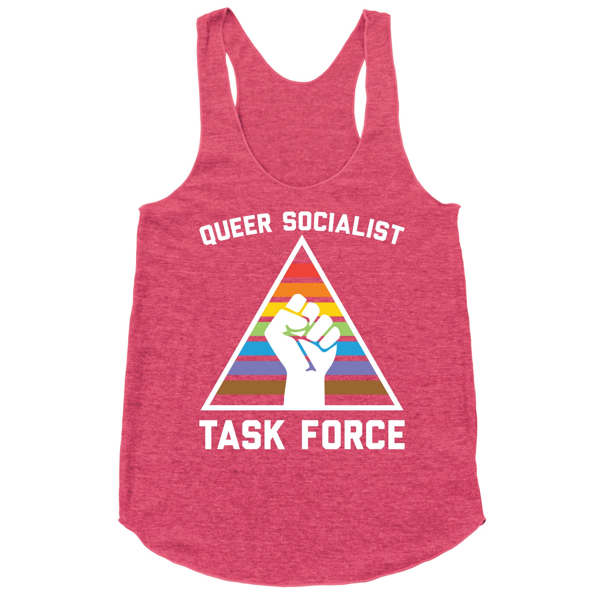 Queer Socialist Task Force Racerback Tank