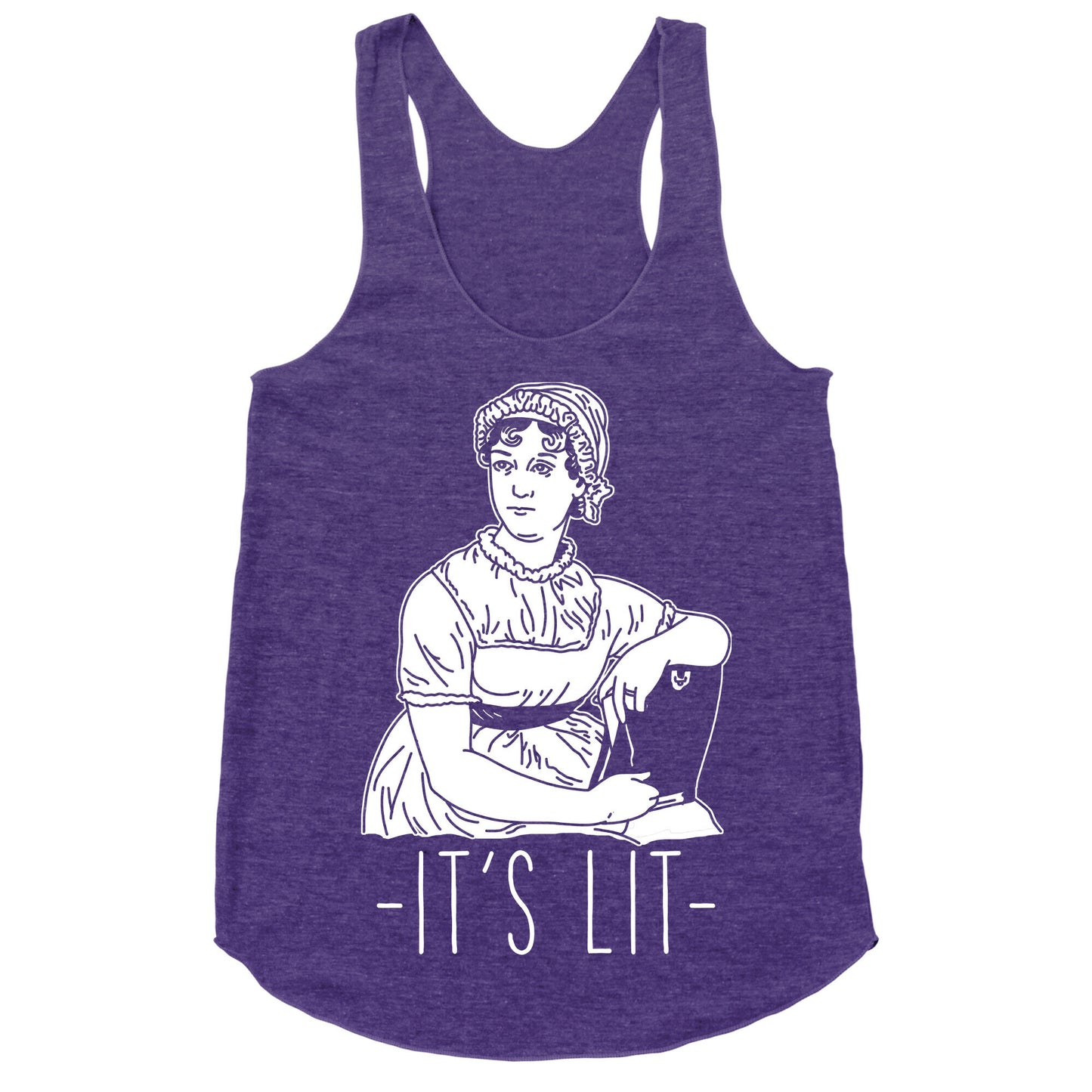 It's Lit Jane Austen Racerback Tank