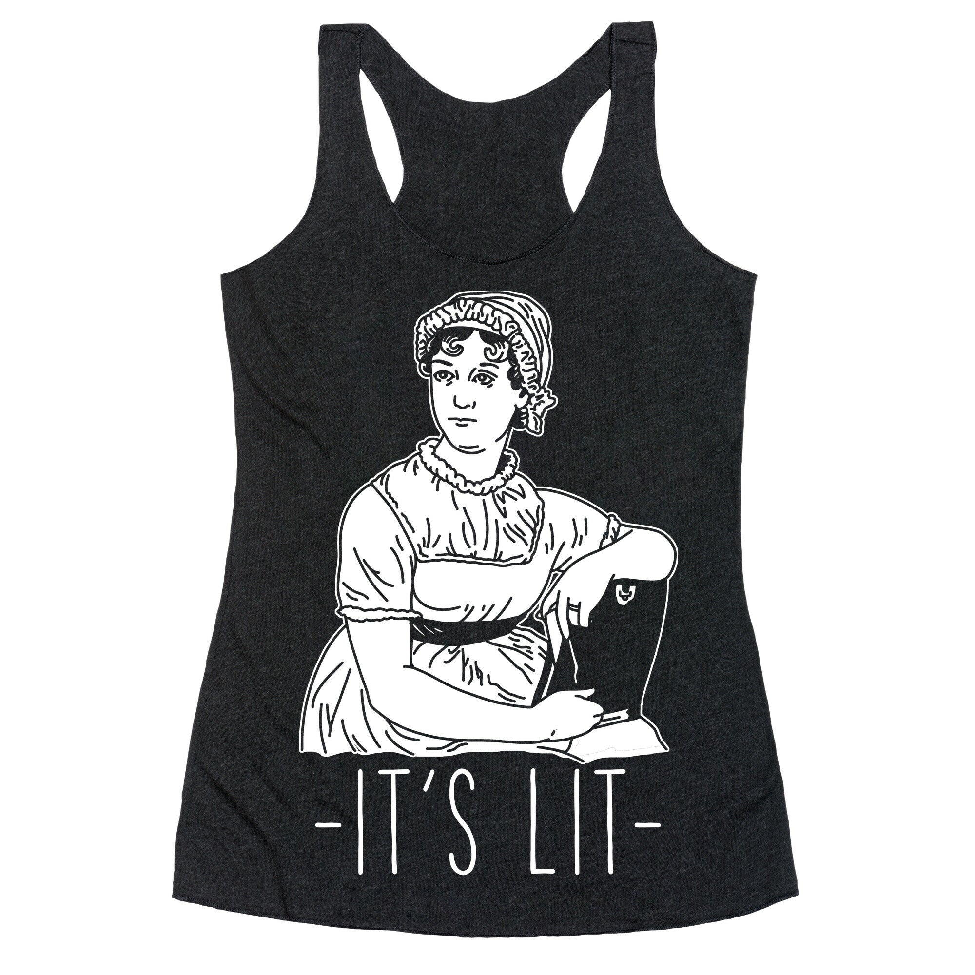 It's Lit Jane Austen Racerback Tank
