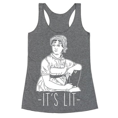 It's Lit Jane Austen Racerback Tank