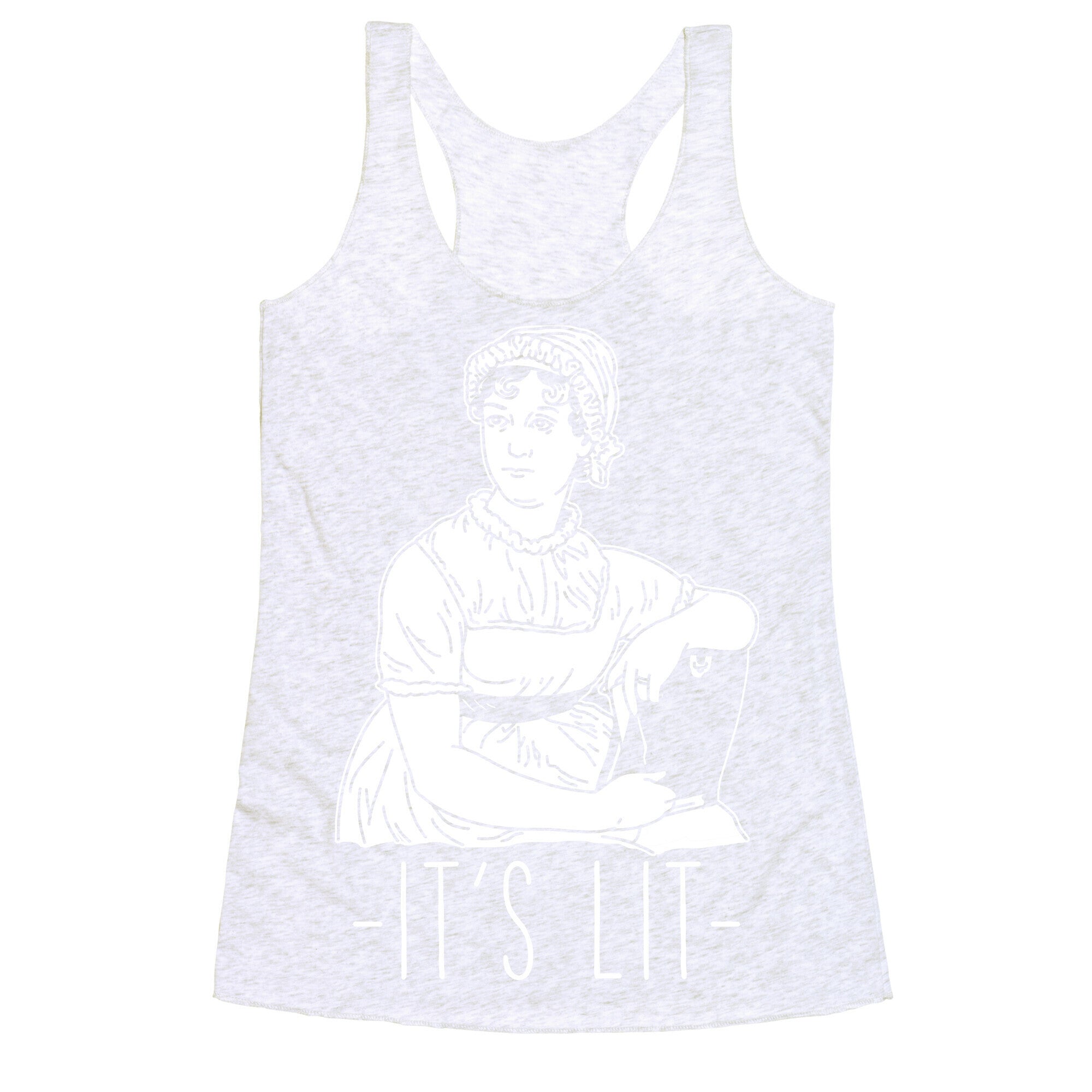 It's Lit Jane Austen Racerback Tank
