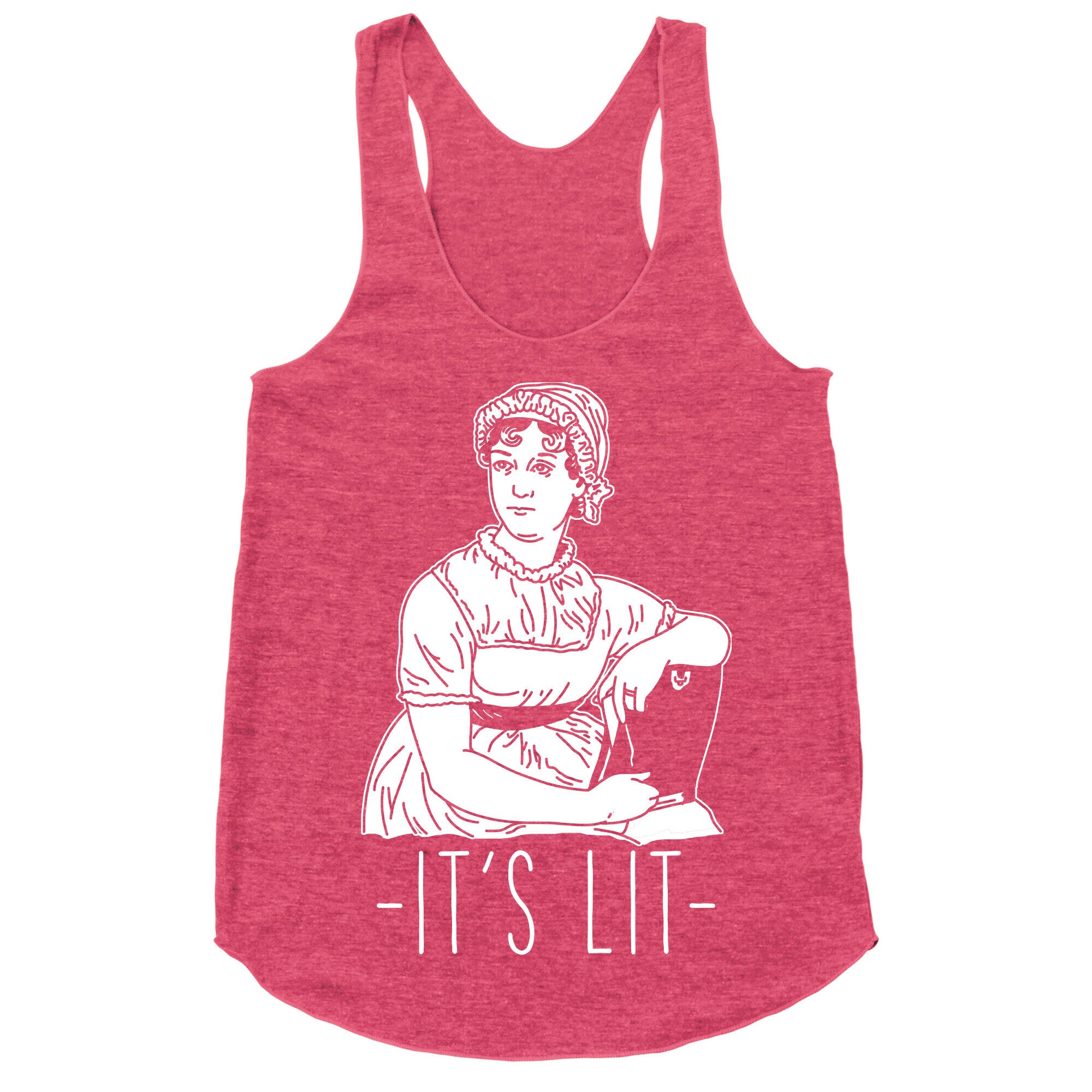 It's Lit Jane Austen Racerback Tank