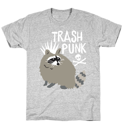 Trash Punk Raccoon T-Shirt