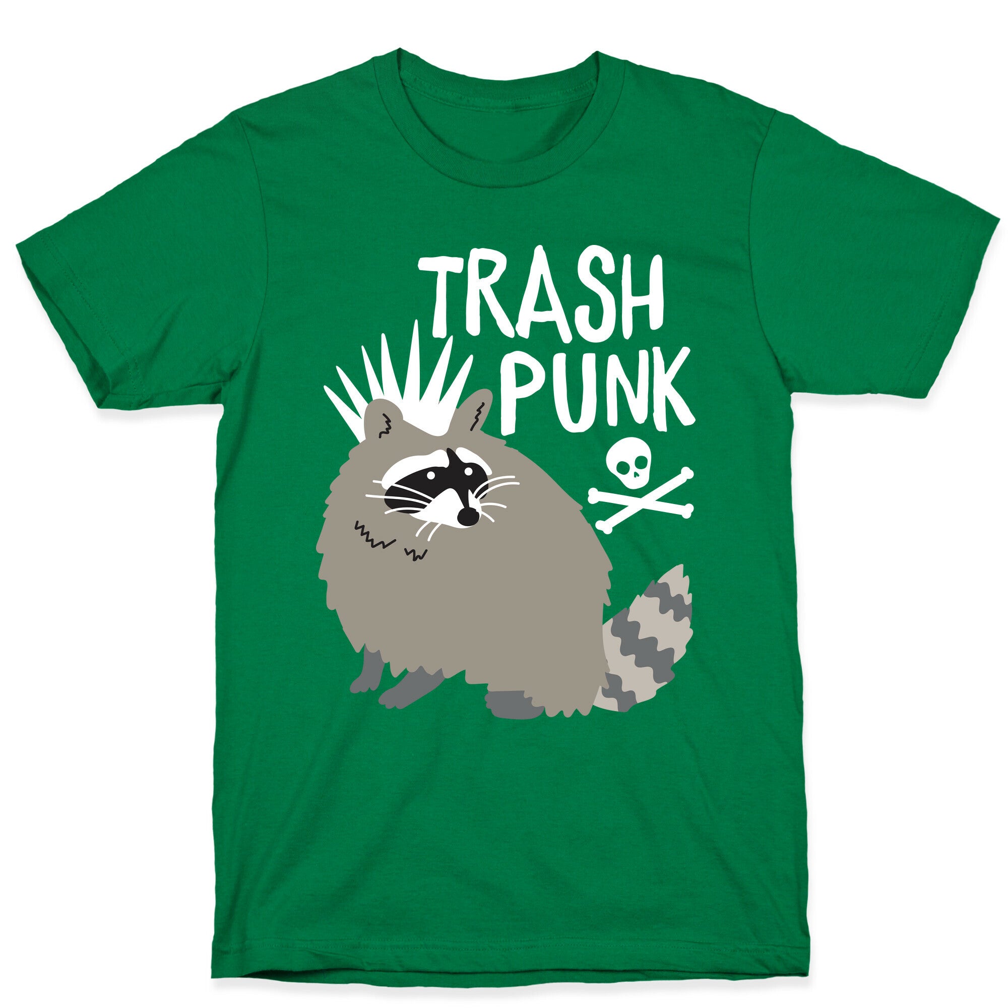 Trash Punk Raccoon T-Shirt