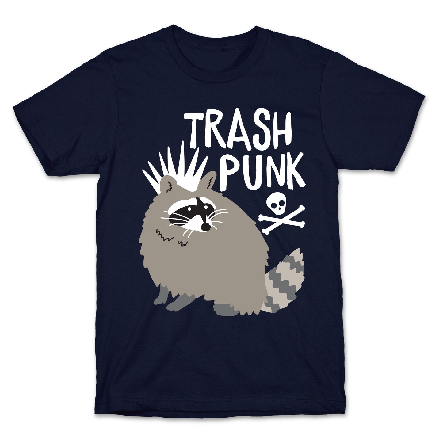 Trash Punk Raccoon T-Shirt