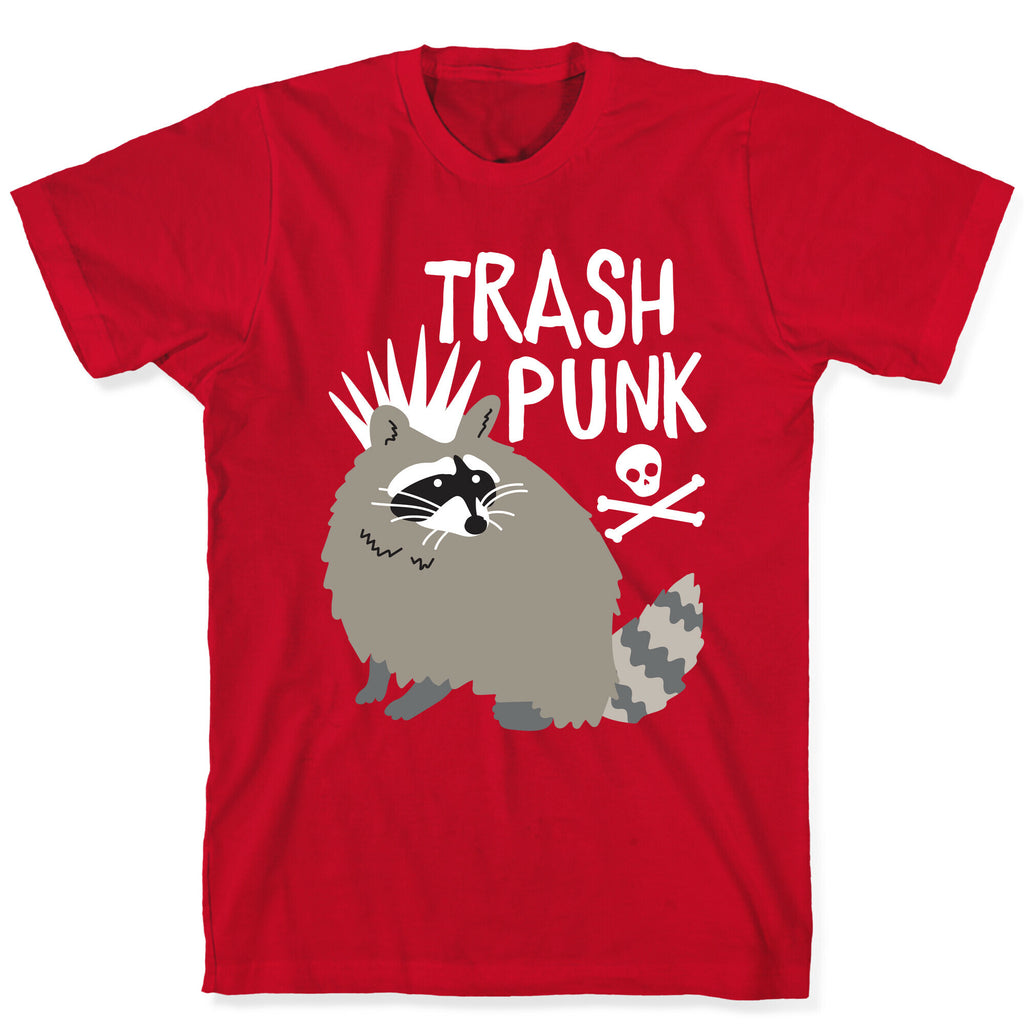 Trash Punk Raccoon T-Shirt