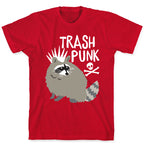 Trash Punk Raccoon T-Shirt
